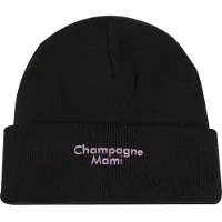 Pica Pica Bonnet 'Champagne Mami' violet / noir