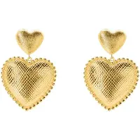 Heidemann Boucles d'oreilles 'Septa ' or