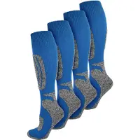 Normani Chaussettes de sport bleu / gris chiné
