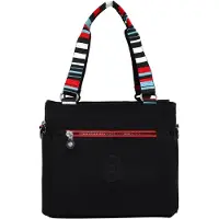 Mindesa Sac bandoulière turquoise / rouge / noir / blanc