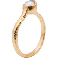 Haze&Glory Bague or / blanc perle