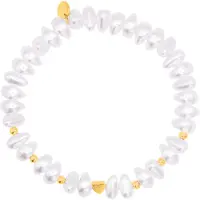 Heidemann Bracelet 'Celera' or / blanc perle