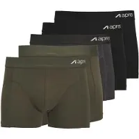 Aprel Boxers bleu marine / olive / noir / noir chiné
