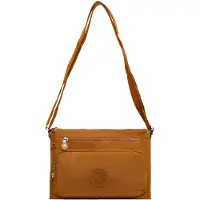 Mindesa Sac à bandoulière caramel
