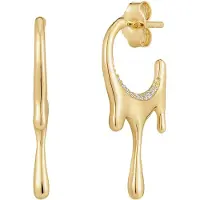 Glanzstücke Boucles d'oreilles jaune d'or