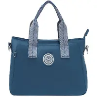 Mindesa Sacs à main bleu / blanc