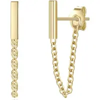 Glanzstücke Boucles d'oreilles jaune d'or
