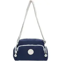 Mindesa Sac à bandoulière marine / blanc
