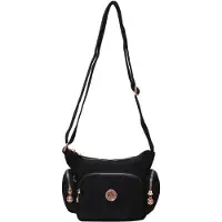 Mindesa Sac à bandoulière noir