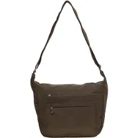 Mindesa Sac à bandoulière brun foncé