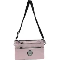 Mindesa Sac à bandoulière gris / lavande / noir
