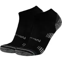 Normani Chaussettes de sport gris clair / noir