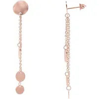 Heidemann Boucles d'oreilles 'Clauda ' or rose