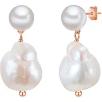 Glanzstücke Boucles d'oreilles blanc