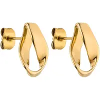 Purelei Boucles d'oreilles 'Twist' or