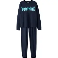 TWO SOON Pyjama 'Fortnite' bleu marine / bleu clair