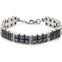 NAEMI Bracelet bleu / argent