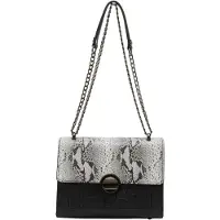 NAEMI Sac à bandoulière gris basalte / gris clair / noir