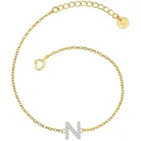 Glanzstücke Bracelet or / argent