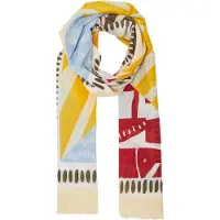 s.Oliver Écharpe beige / marron / curry / rouge