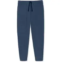 Schiesser Pantalon de pyjama 'Mix + Relax' bleu