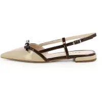 Evita Escarpins à bride arrière 'SONIA' beige