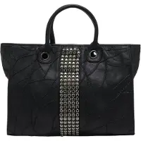 NAEMI Sacs à main noir / blanc