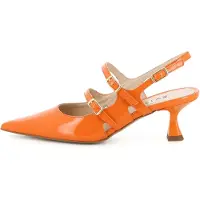 Evita Escarpins à bride arrière 'PERLA' orange