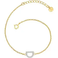 Glanzstücke Bracelet jaune d'or / argent