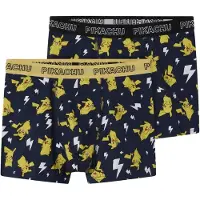 TWO SOON Sous-vêtements 'Pokémon' bleu marine / jaune / rouge / blanc