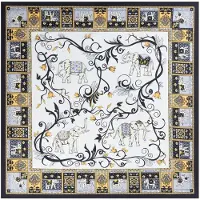 Roeckl Foulard 'LUCKY ELEPHANT NICKY' mélange de couleurs
