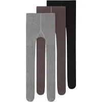 TWO SOON Collant gris / noir