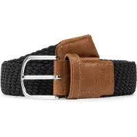 INDICODE JEANS Ceinture 'Alvin' marron / noir