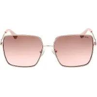 GUESS Lunettes de soleil marron / or