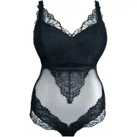 SugarShape Body lingerie noir / transparent