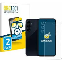 BROTECT Protection Clair (Samsung Galaxy A35), Téléphone portable : film de protection, Transparent