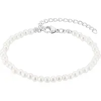 Heidemann Bracelet 'Juliane' argent / blanc perle