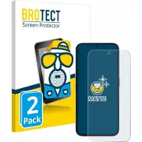 BROTECT Protection Mat (Nothing Phone (2a)), Téléphone portable : film de protection, Gris