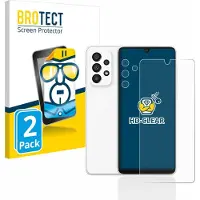 BROTECT Protection Clair (Samsung Galaxy A33 5G), Téléphone portable : film de protection, Transparent