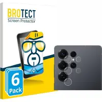 BROTECT Protection Clair (6 pcs, Samsung Galaxy S25 Ultra), Téléphone portable : film de protection, Transparent