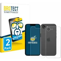 BROTECT Protection Clair (Apple iPhone 16e), Téléphone portable : film de protection, Transparent