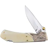 Frost Cutlery Jaguar Lockback White