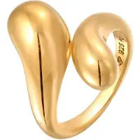 Elli PREMIUM Bague 'Chunky' or