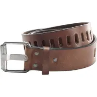 Jan Vanderstorm Ceinture cognac, Unicolore
