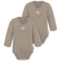 Normani Barboteuse / body beige / blanc