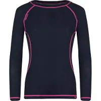 TROLLKIDS Merino Long Sleeve Base Layer Set Noir 128 cm Enfants