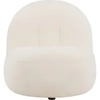 Ebuy24 Omaha fauteuil blanc, noir.