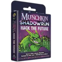 Steve Jackson Games Munchkin Shadowrun Hack The Future - Extension de Jeu de Cartes, 3-6 Joueurs, 14+