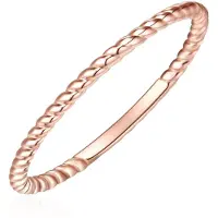 Glanzstücke Bague or rose