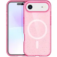 IMoshion Coque Pailletée avec MagSafe Apple iPhone Air - Rose